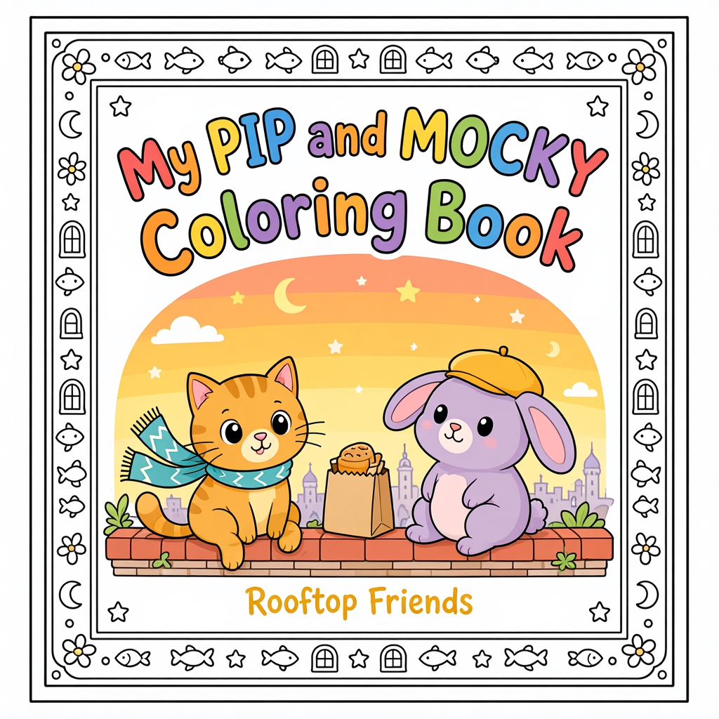 Coloring book cover 1