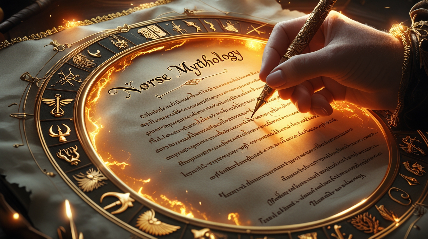 Norse Mythology Illustration